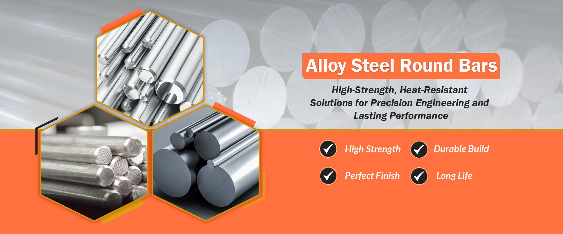 Alloy Steel Round Bars Exporters & Suppliers in India | Shubham Metals Bangalore