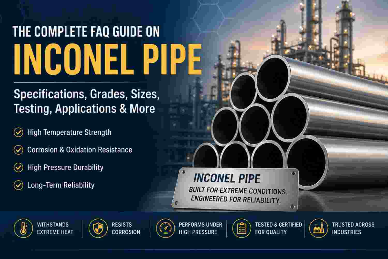 Everything You Need to Know About Inconel Pipe