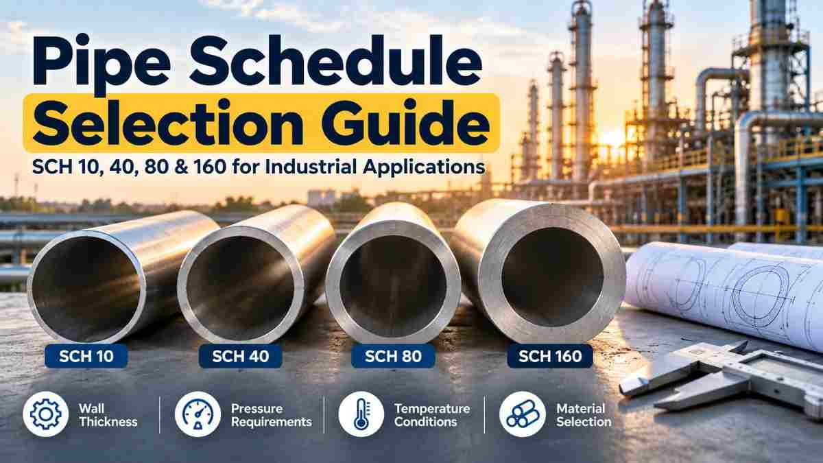 How Do You Choose the Right Pipe Schedule for Industrial Applications?