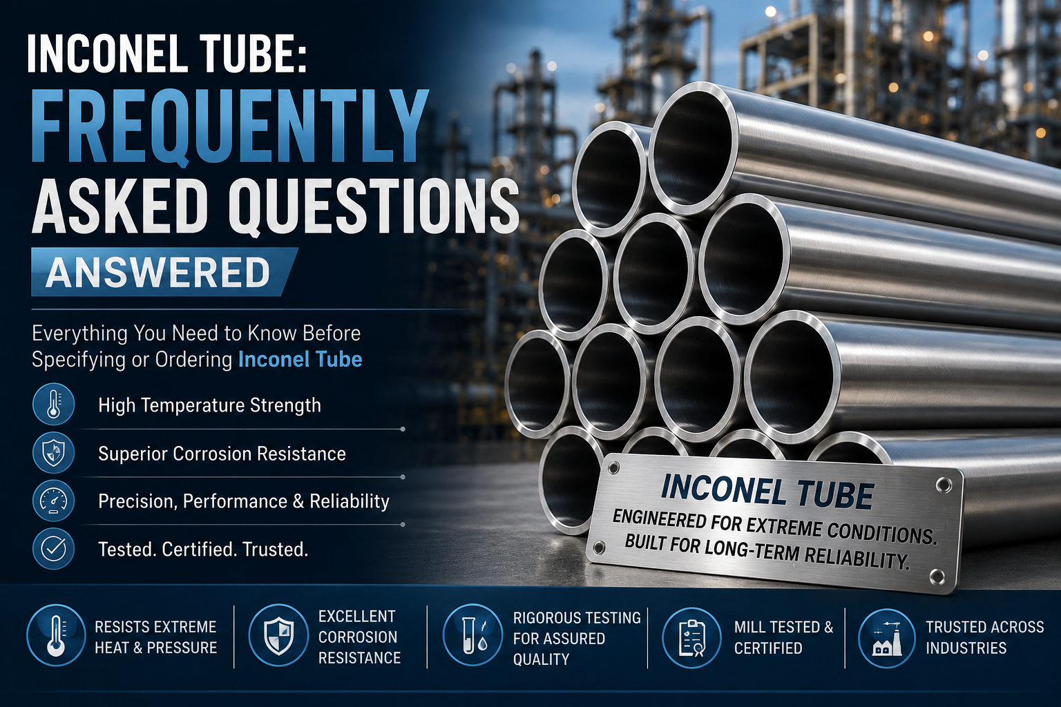 Inconel Tube: Frequently Asked Questions Answered