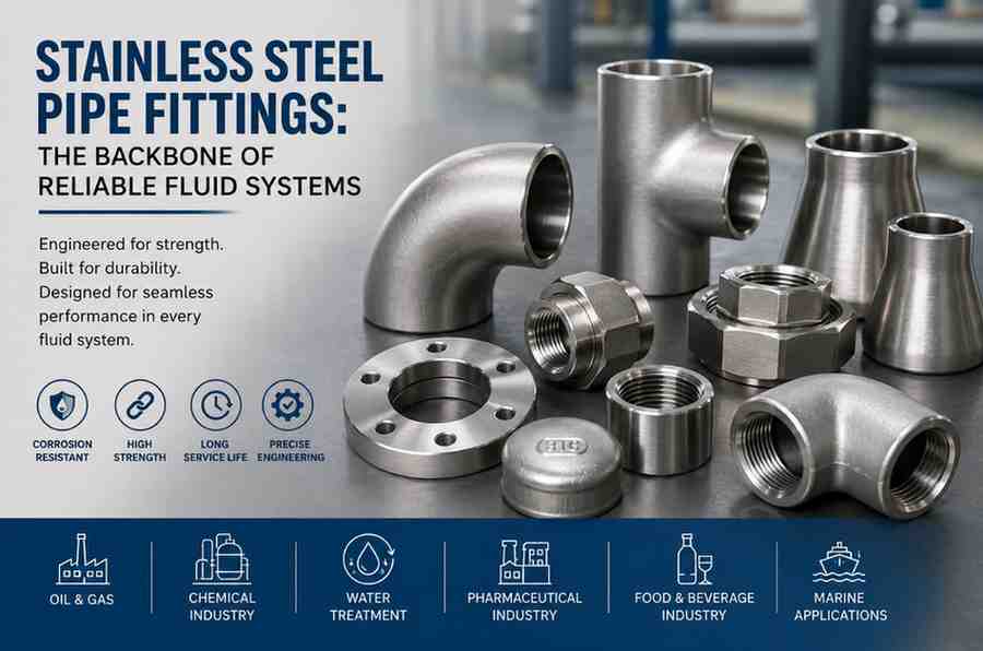 Stainless Steel Pipe Fittings :The Backbone of Reliable Fluid Systems