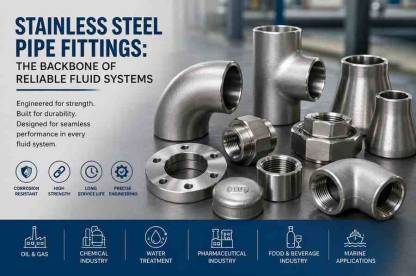 Stainless Steel Pipe Fittings :The Backbone of Reliable Fluid Systems | Technical Insights by Shubham Metals Bangalore