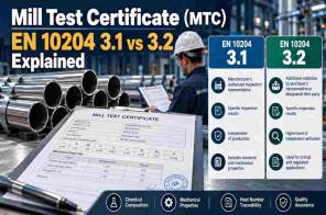 What Is a Mill Test Certificate (MTC) for Steel? EN 10204 3.1 vs 3.2 Explained